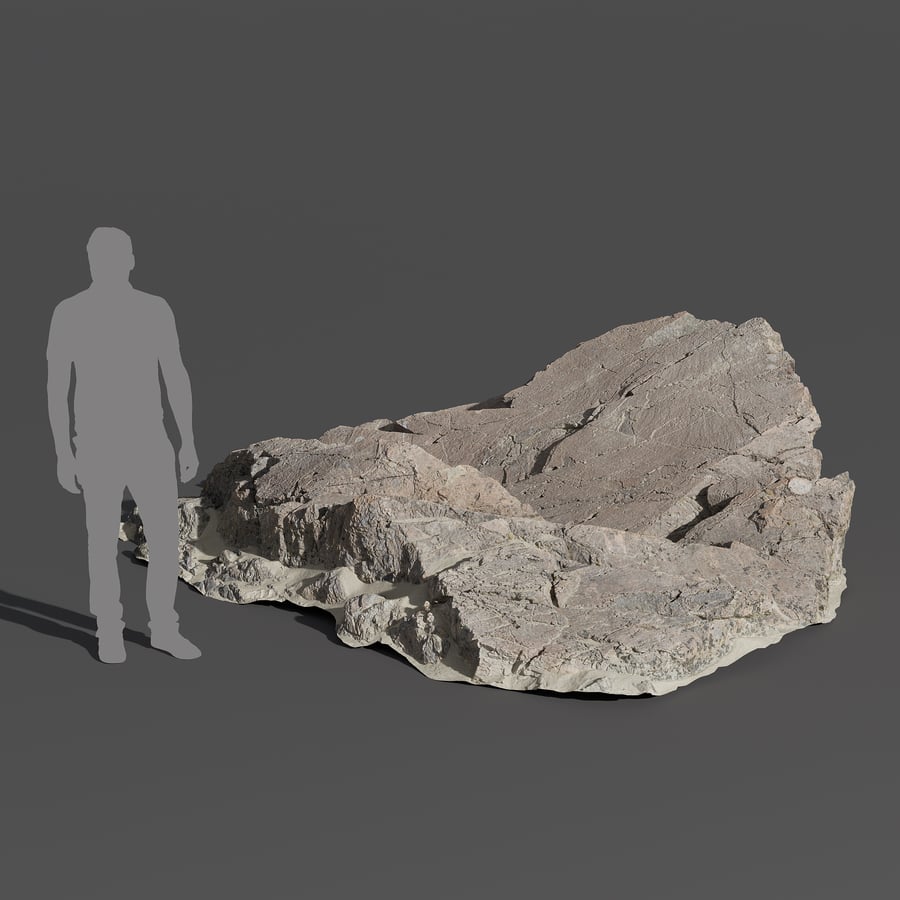 Large Wedge Beach Rock Model