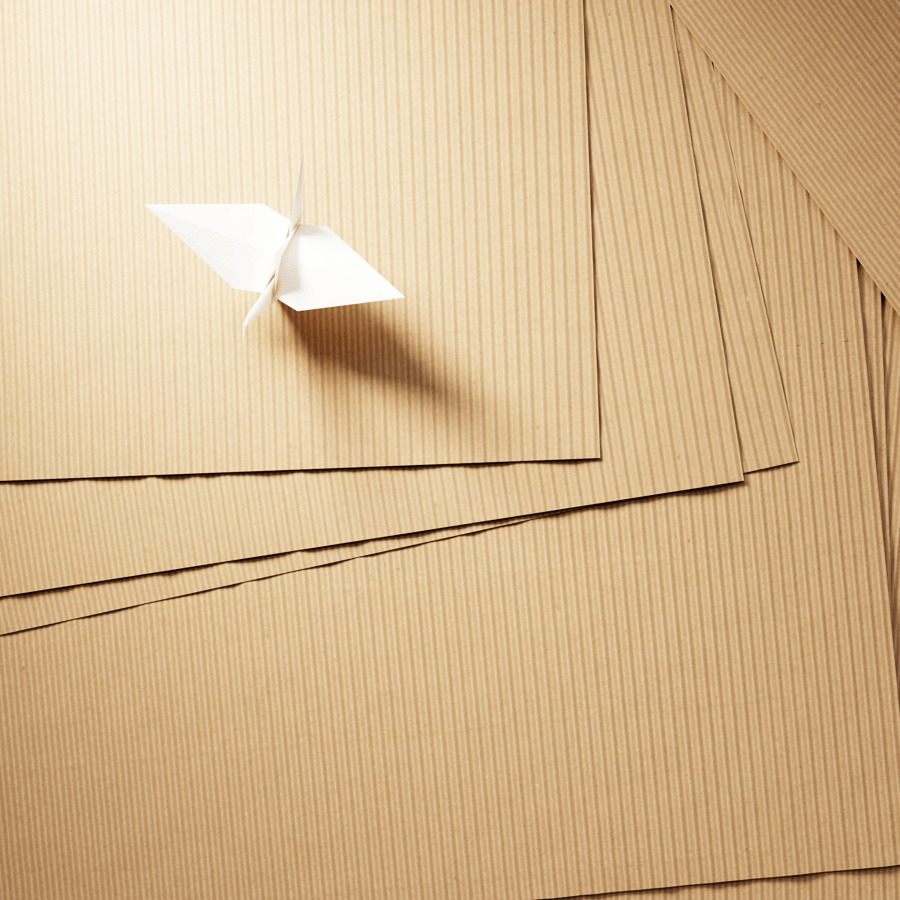 Corrugated Cardboard Texture