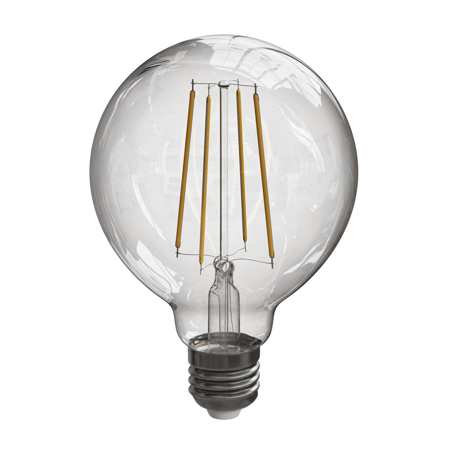 Lâmpada Vintage Clear Globe Modelo