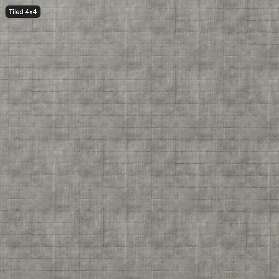 Verwitterte matte Platte mit Tie Hole-Betontextur