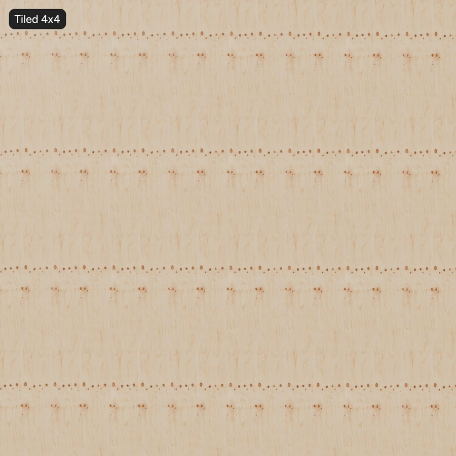 Knotted Slip Match Plywood Wood Veneer Texture, Beige