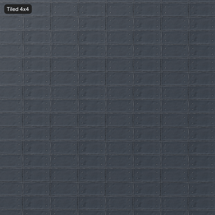 Panel Fasad dengan Tekstur Dinding Beton Lubang Ikat, Abu-abu