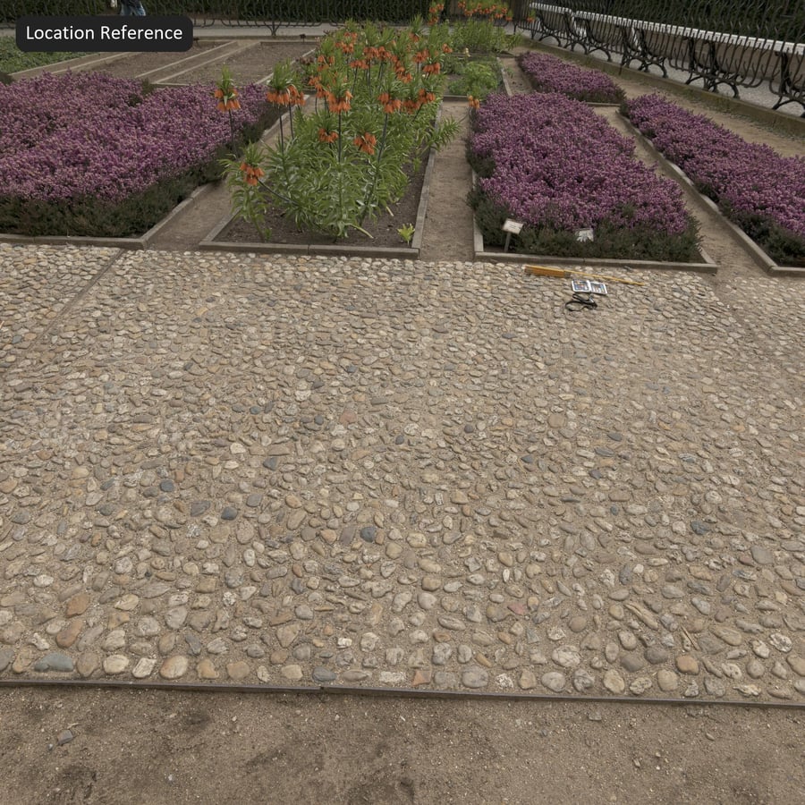 Aggregate Cobblestone Texture