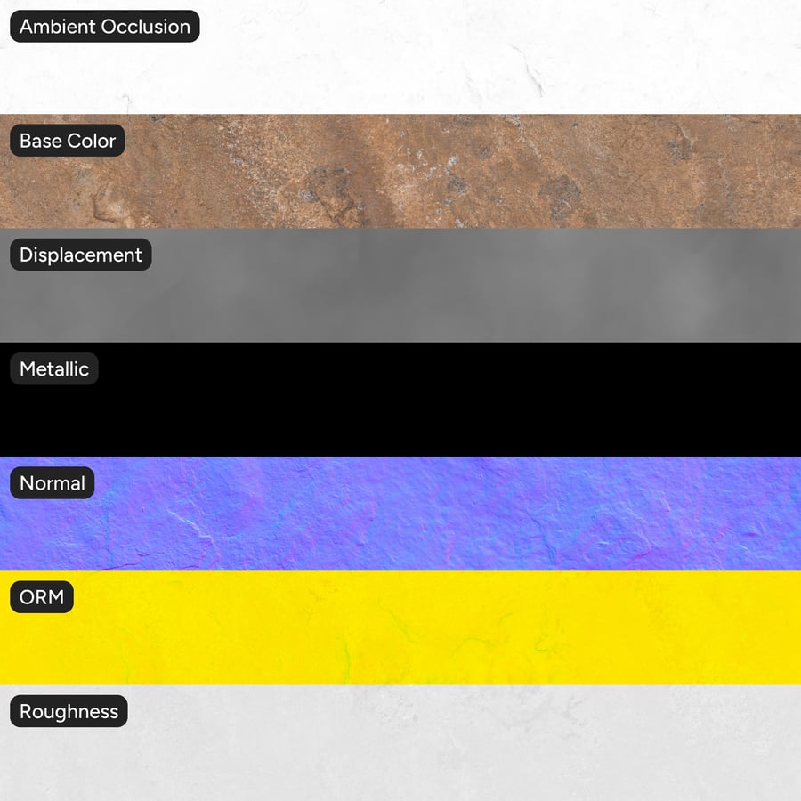 Ironstone Bedrock Texture