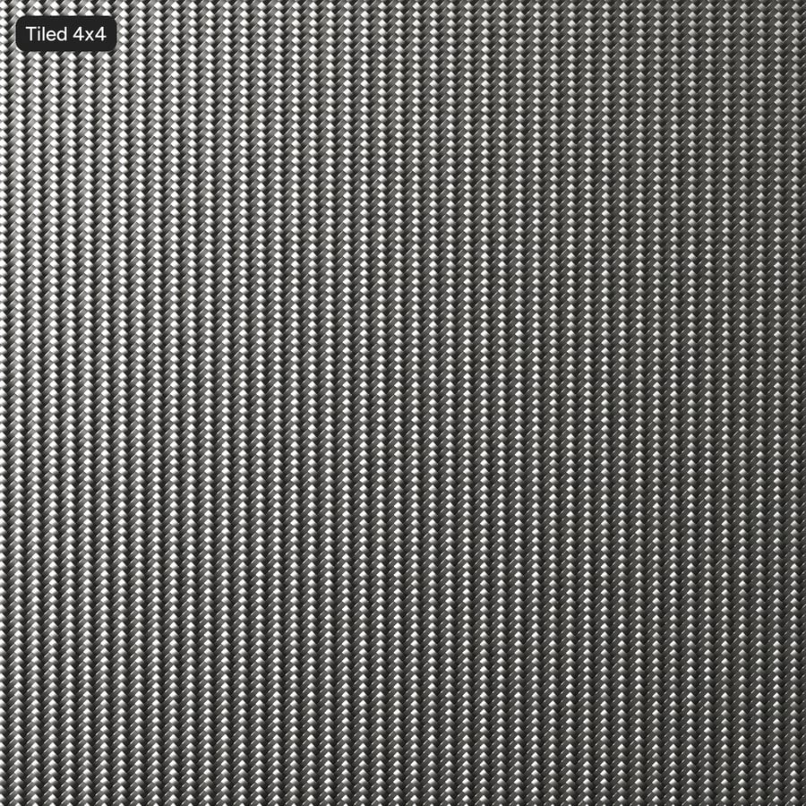 Braided Metal Texture, Silver