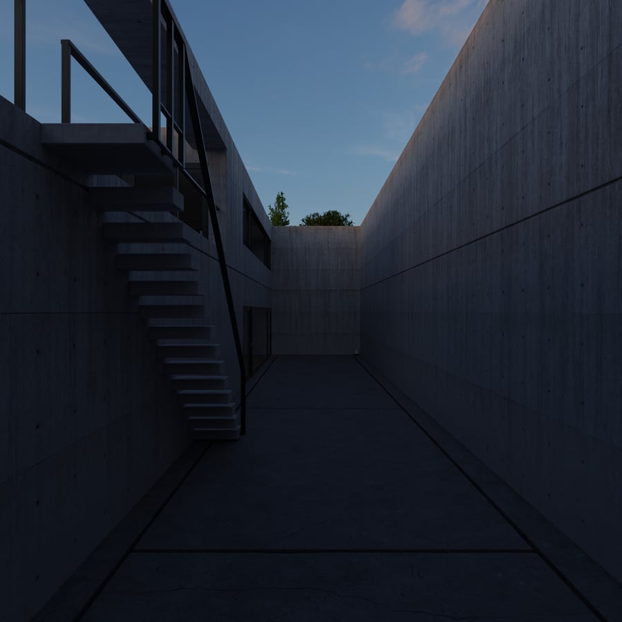 Cloudy Sunset Sky Outdoor HDRI