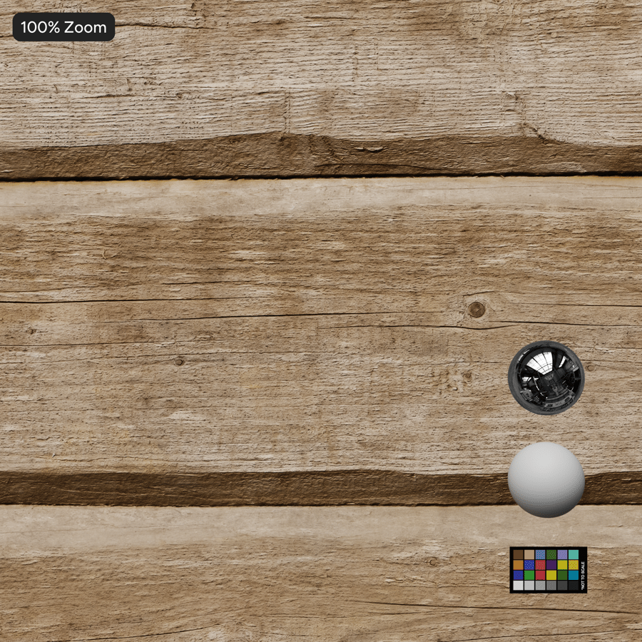 Weathered Hand-Hewn Stacked Log Siding Texture, Grey