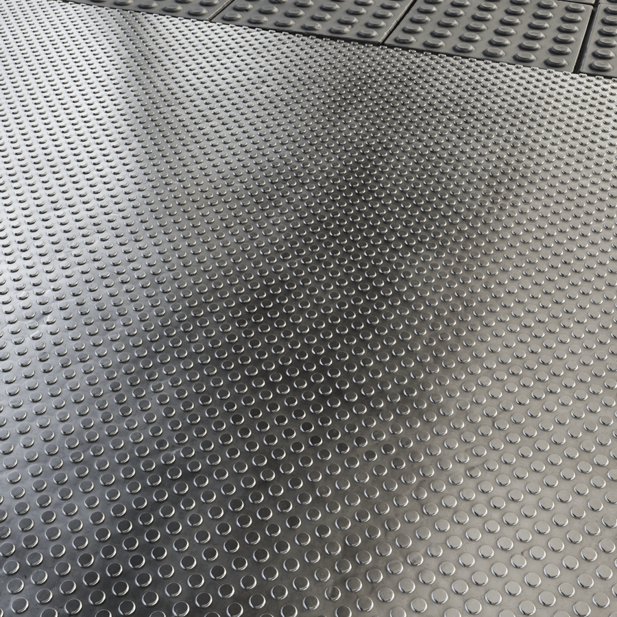 Studded Tread Plate Metal Texture