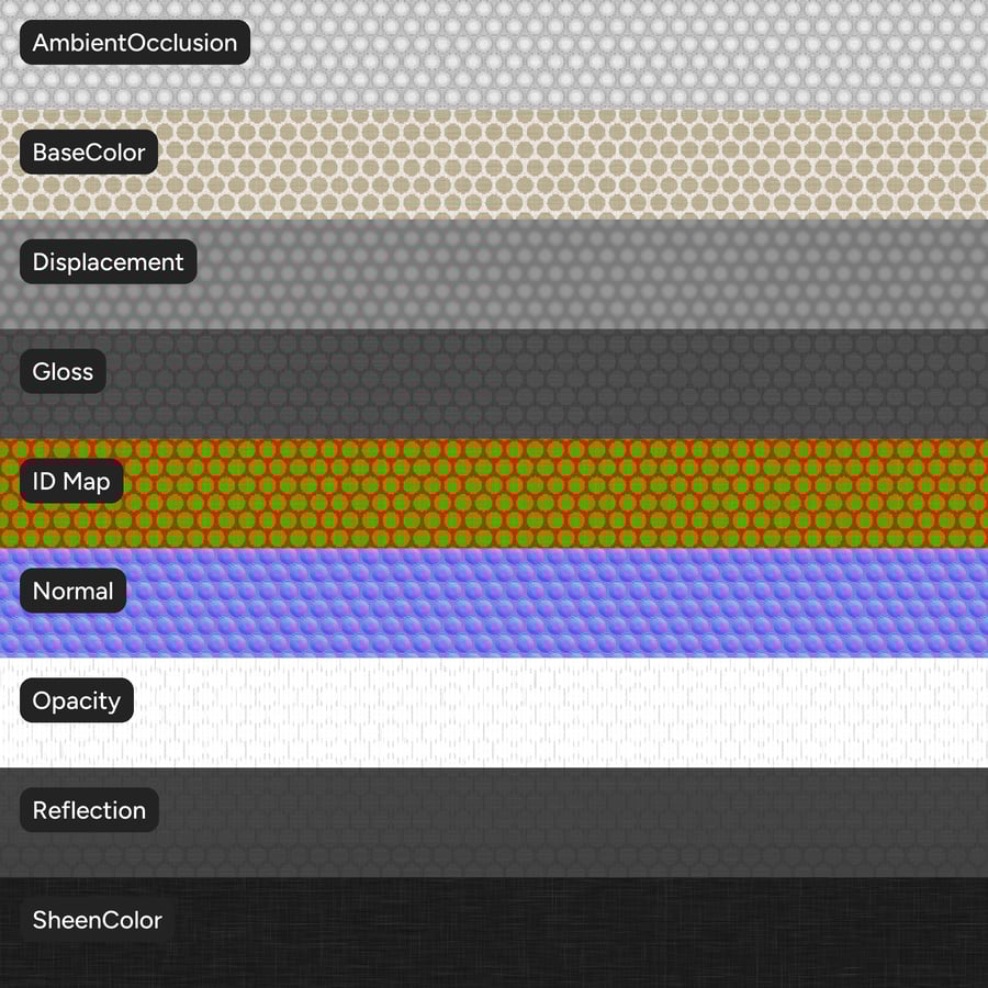 Textura de tecido para estofamento com padrão de bolha, bege