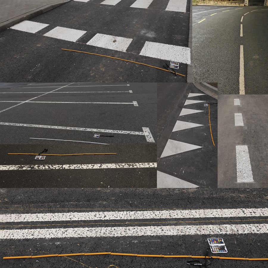 Road Markings Atlas, Black and White