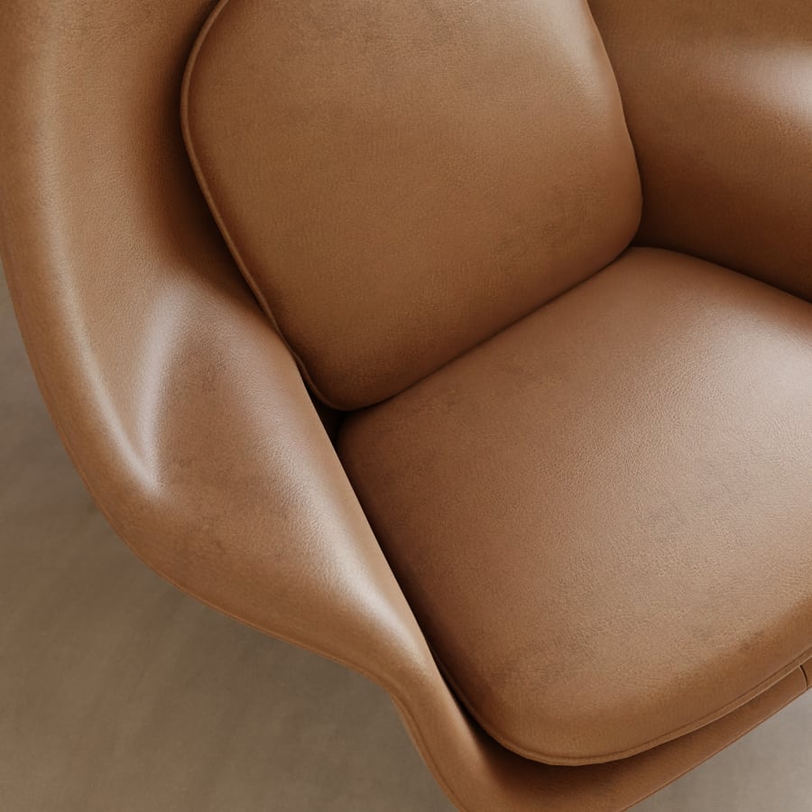 Faux Leather Texture, Brown
