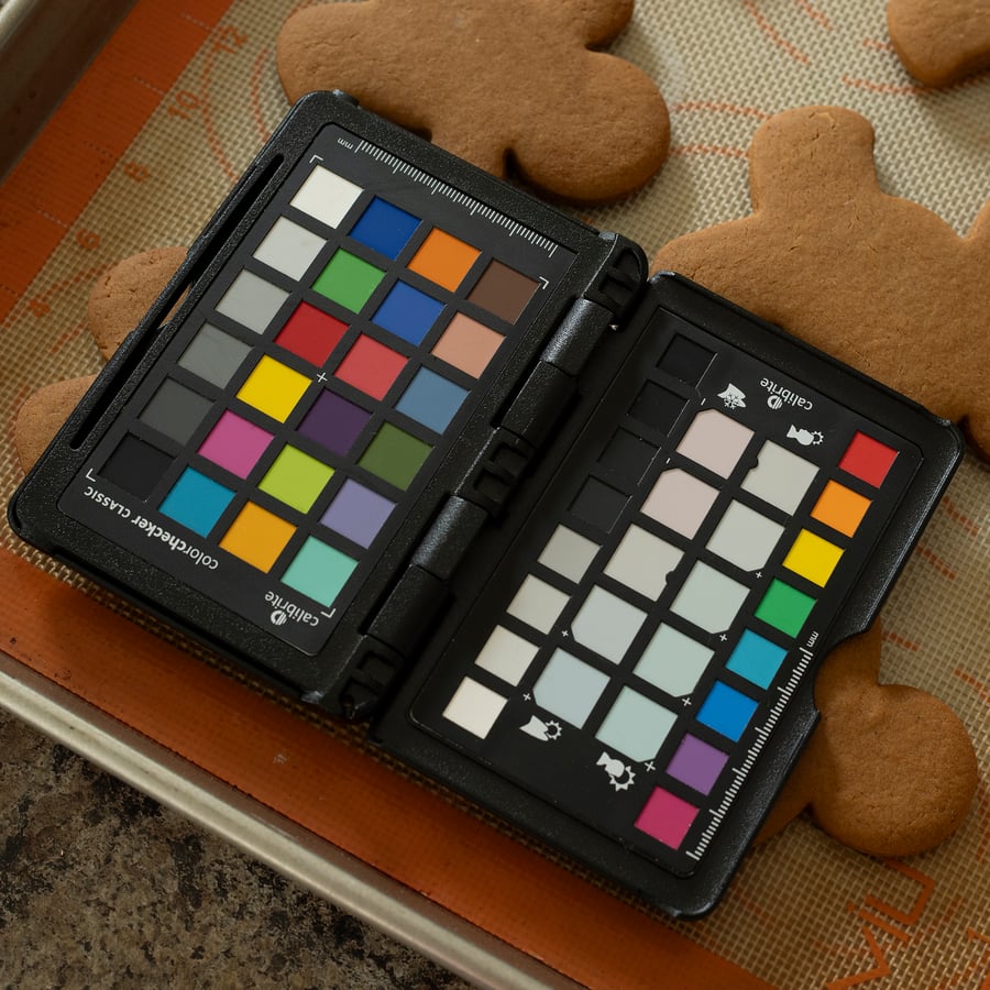 Large Gingerbread Cookie Front Texture