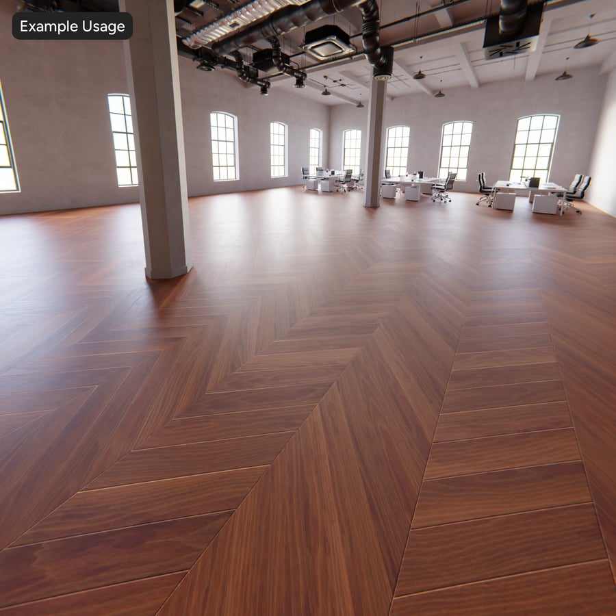 Texture Chevron du panneau de bois Merbau, Tan