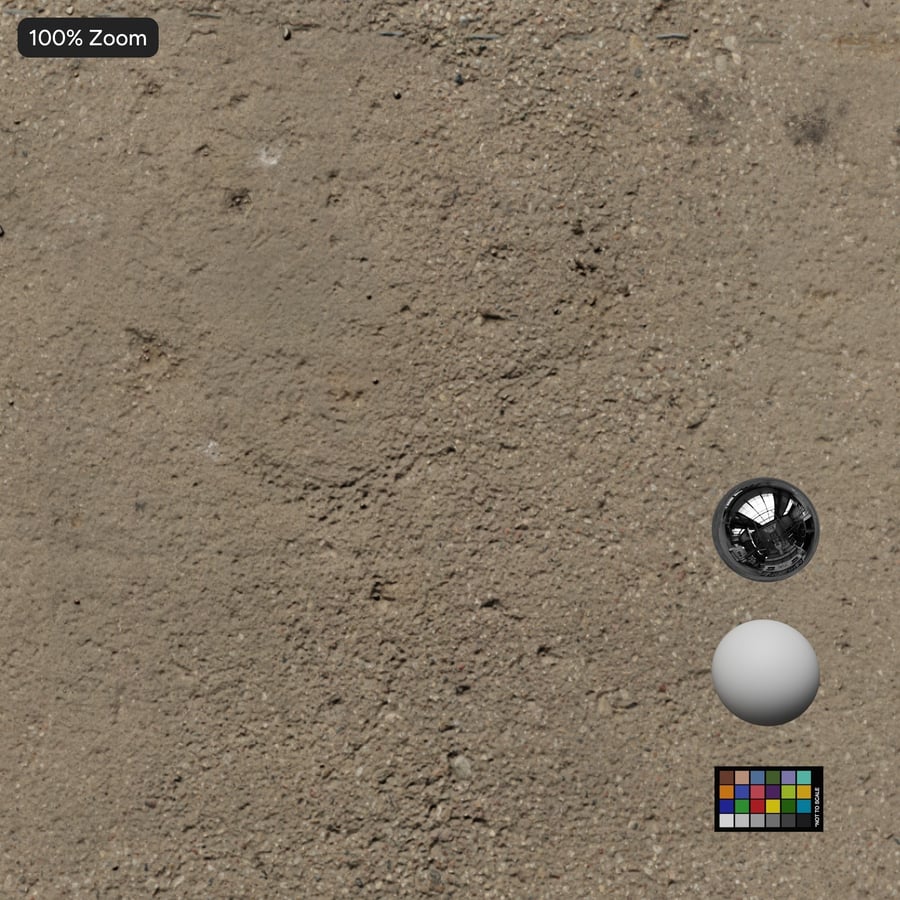 Worn Panel with Tie Holes Concrete Sidewalk Texture