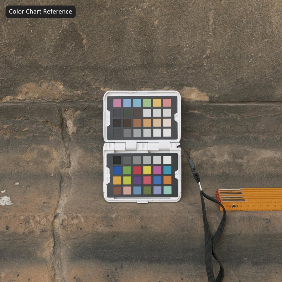 Texture per pareti in blocchi di pietra invecchiata con griglia