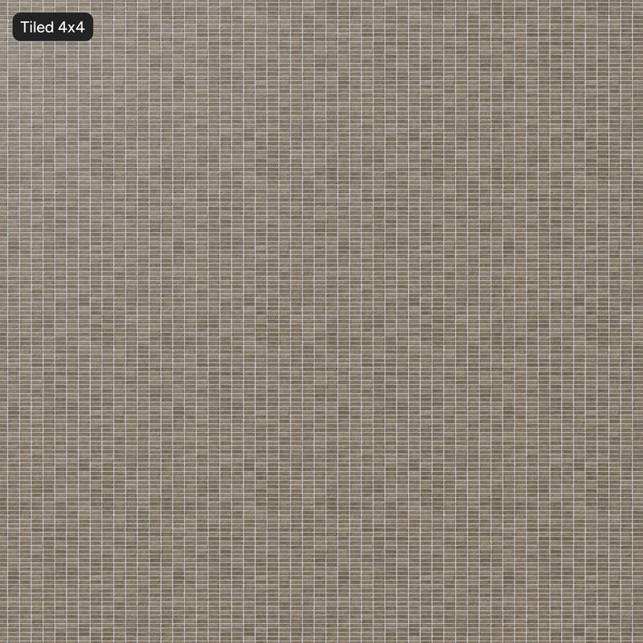 Smooth Stack Bond Brick Wall Texture, Brown