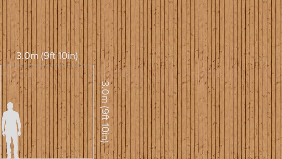 Caramel Lightly Knotted Natural Wood Planks Flooring Texture