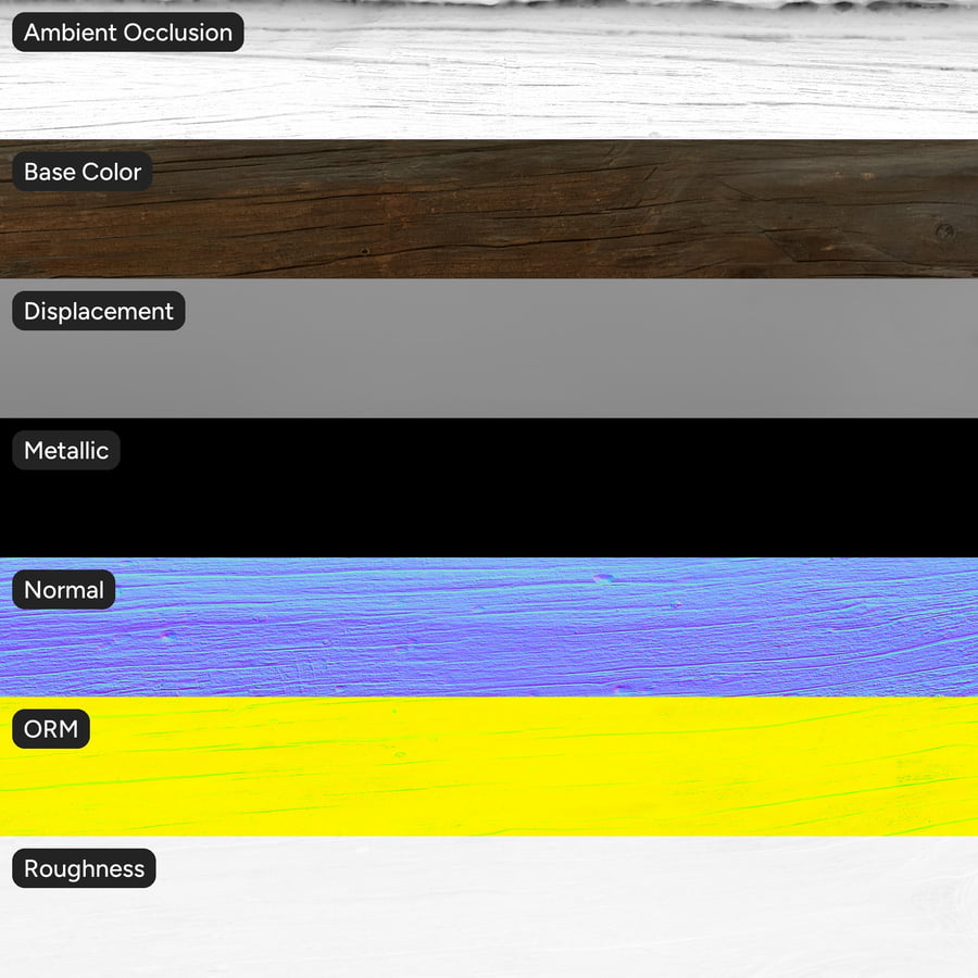 Holzblockwand-Textur