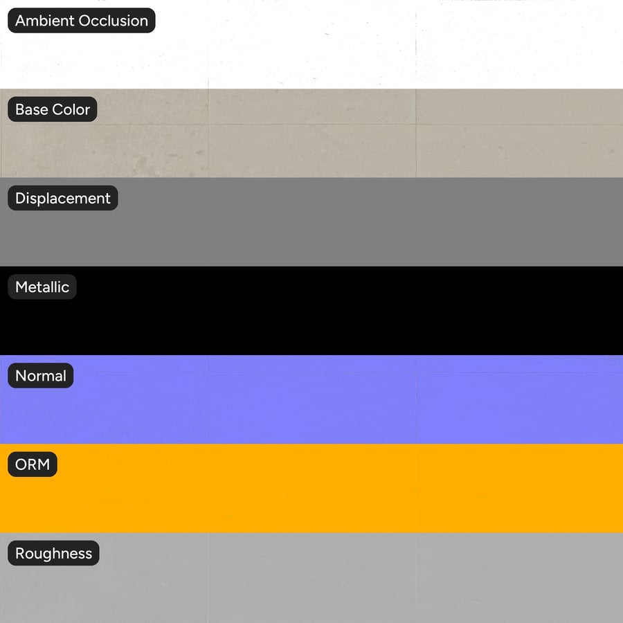 マット積層トラバーチンファサードタイル