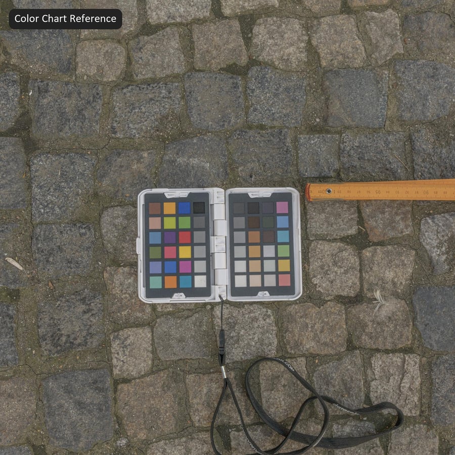 装飾的な石畳の質感