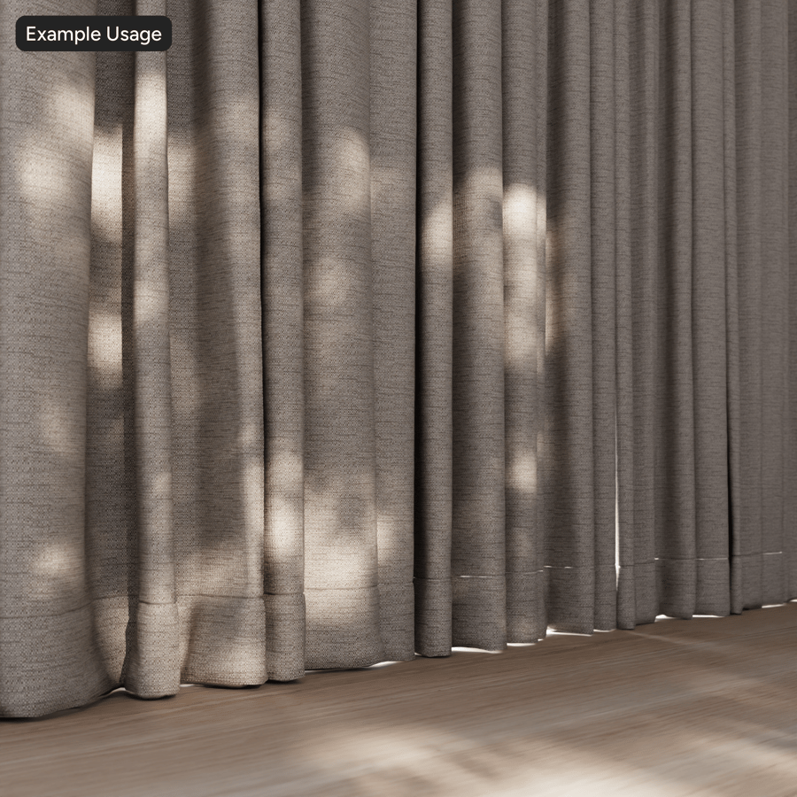 Unifarbener Drapery-Polsterstoff, Duckegg