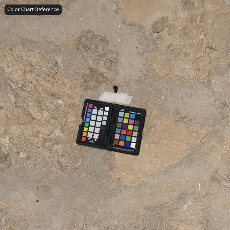 Old Mortared Stone Wall Texture, Beige