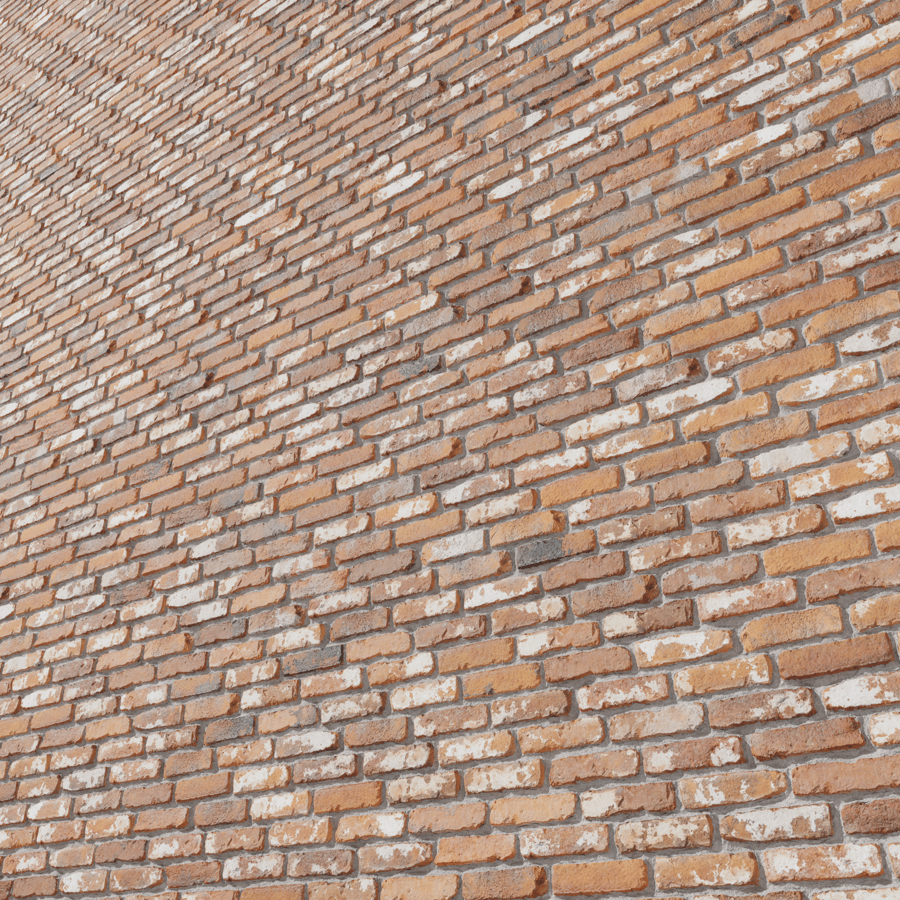 Offset Lightly Whitewashed Bricks Texture