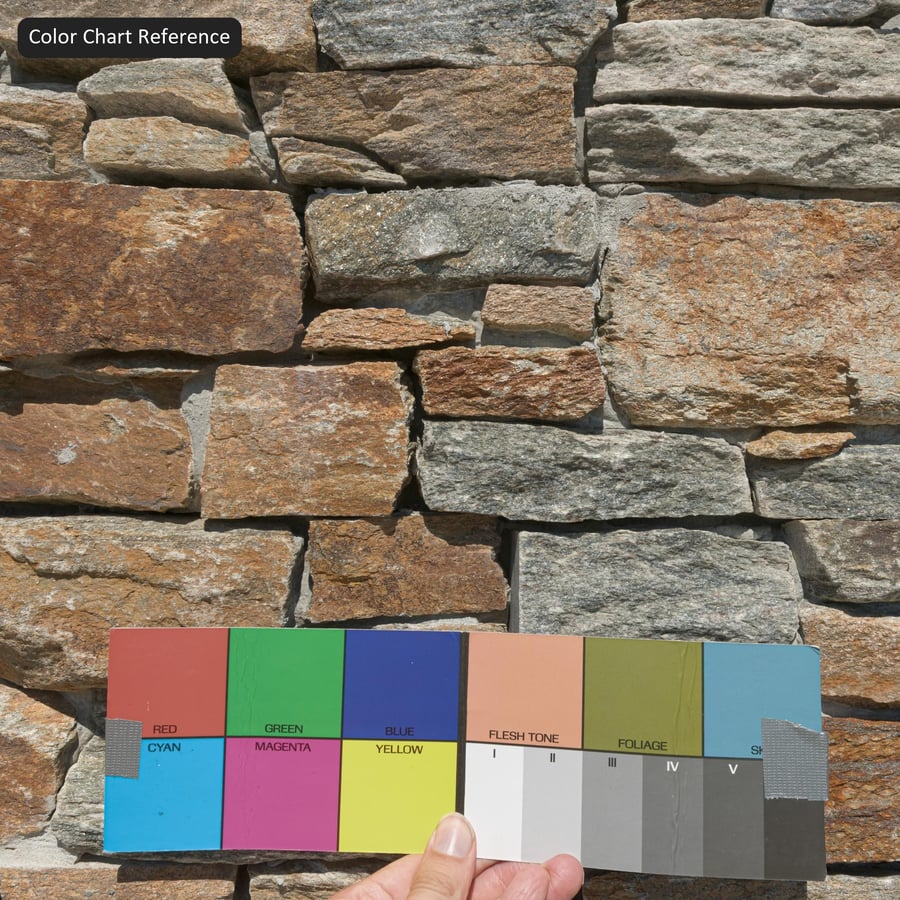 Slate Stone Wall Texture, Multicolor