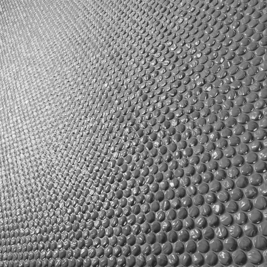Textura de plástico bolha