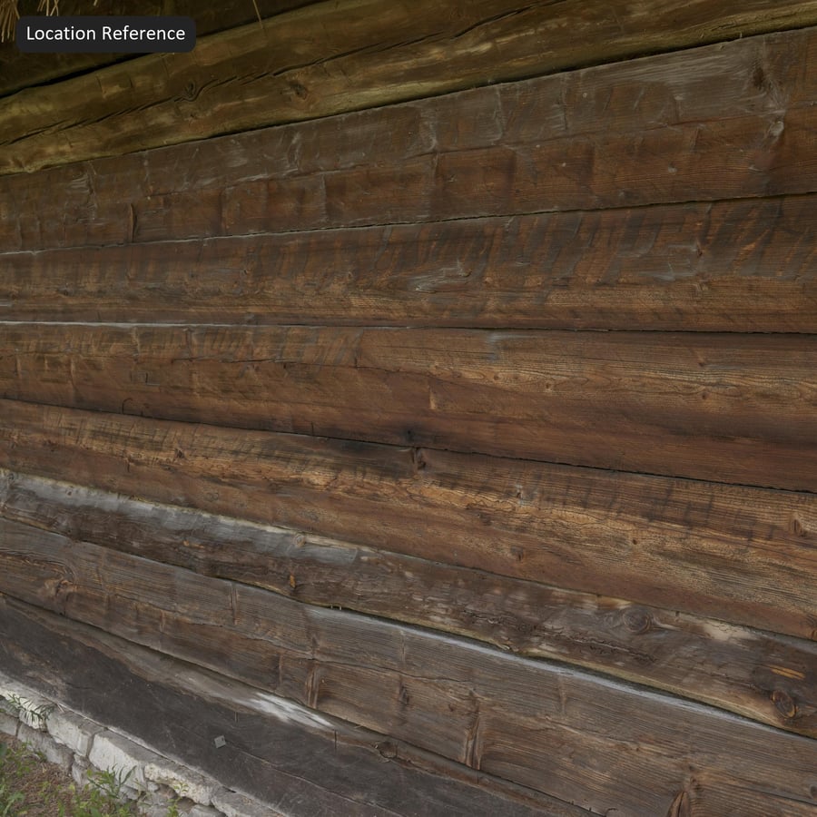 鄉村木質原木護牆板牆面紋理