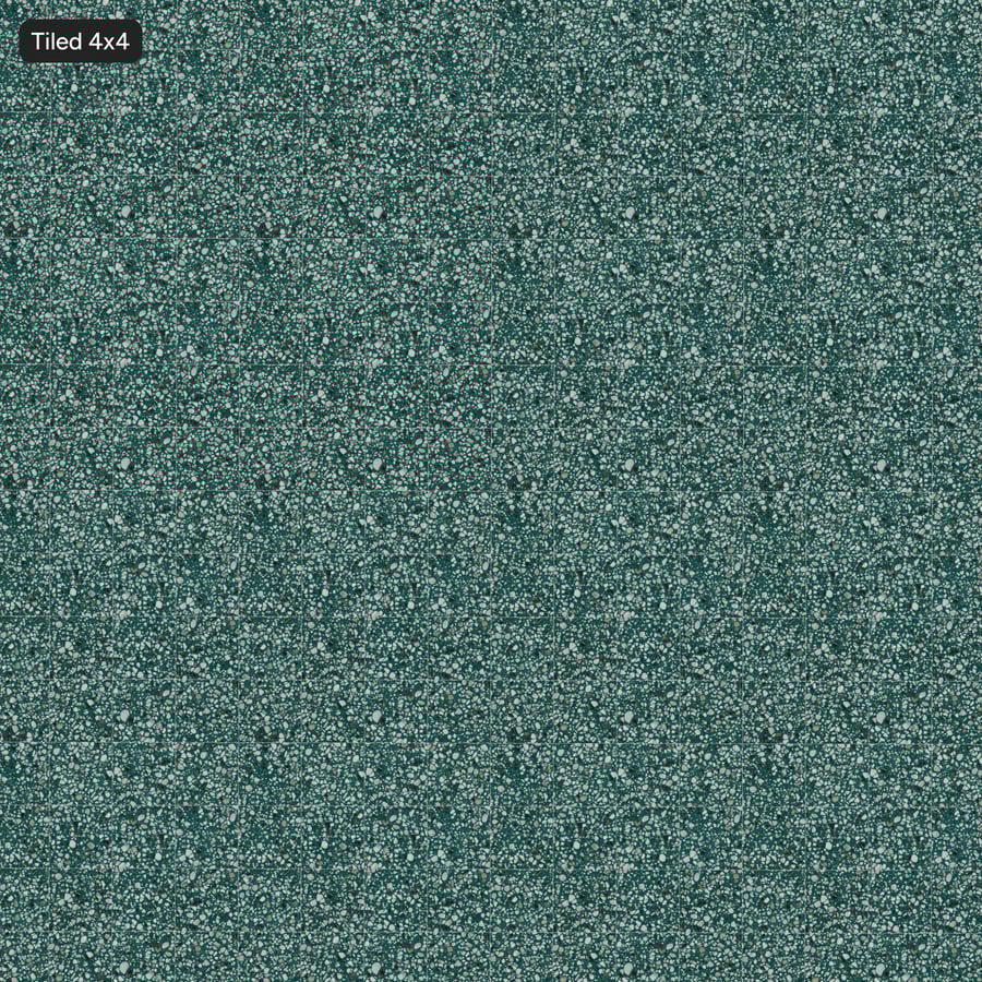 Square Terrazzo Tile Texture, Green