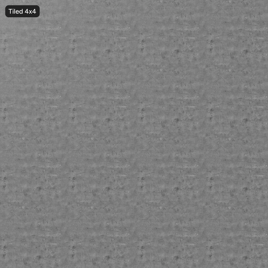 Textura opotřebené leštěné betonové podlahy, středně šedá