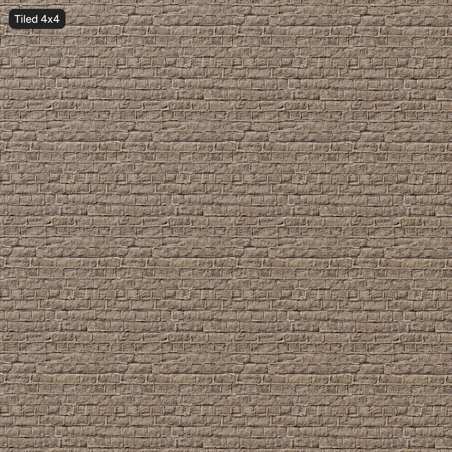 Weathered Adobe Mud Brick Wall Texture, Dusty Tan