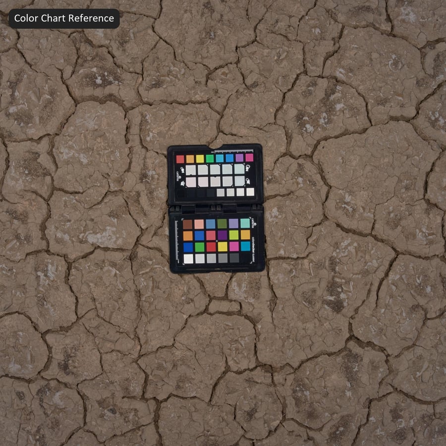 Cracked Dry Earth Texture, Brown