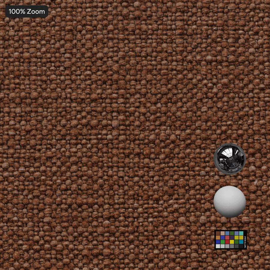 棉質織物紋理，橘色