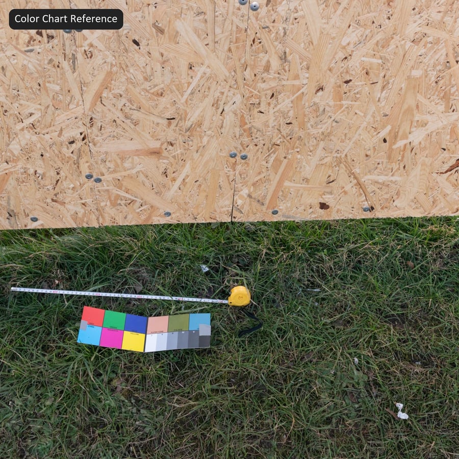 OSB Wood Panel with Bolt Texture