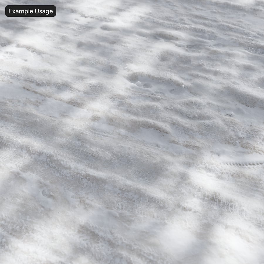 Koszos gumiabroncs nyomok és lábnyomok a hó textúráján