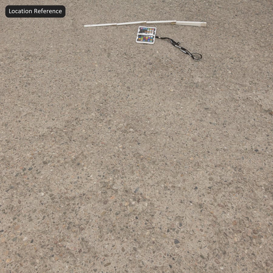 Exposed Aggregate Concrete Texture, Light Grey Tan