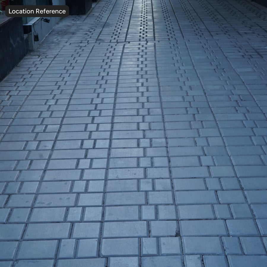 Textura de pavimento em mosaico antigo brilhante