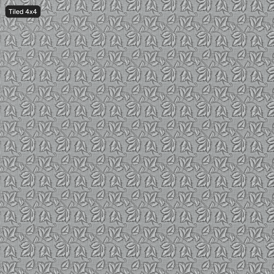 Macon Silver Fabric Texture, Grey