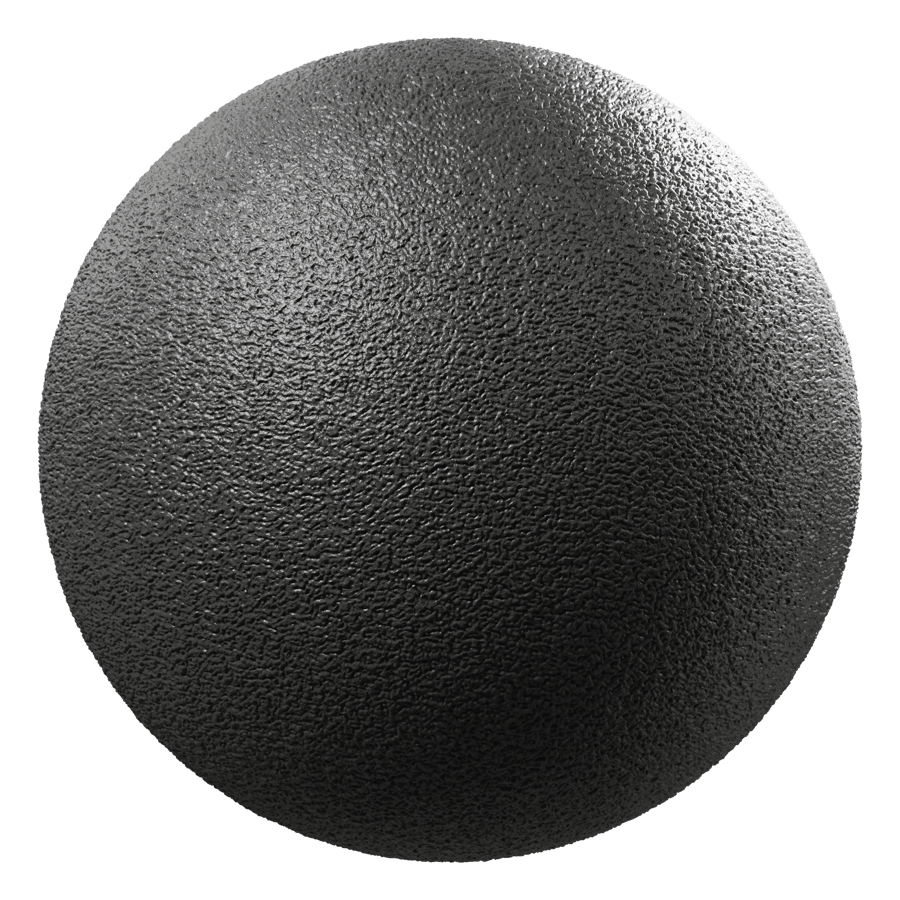 Rough Grain Mold Plastic Texture, Black