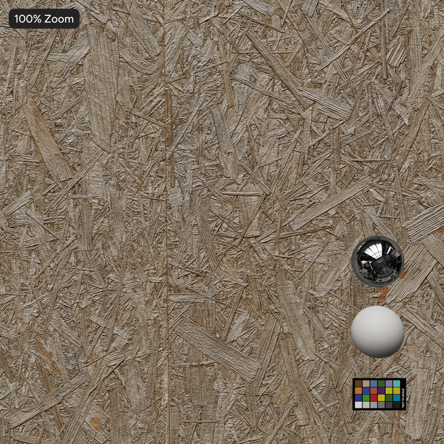 OSB 합판 벽 텍스처