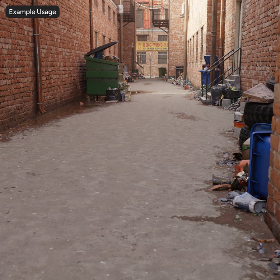 Dirty Asphalt Road Texture