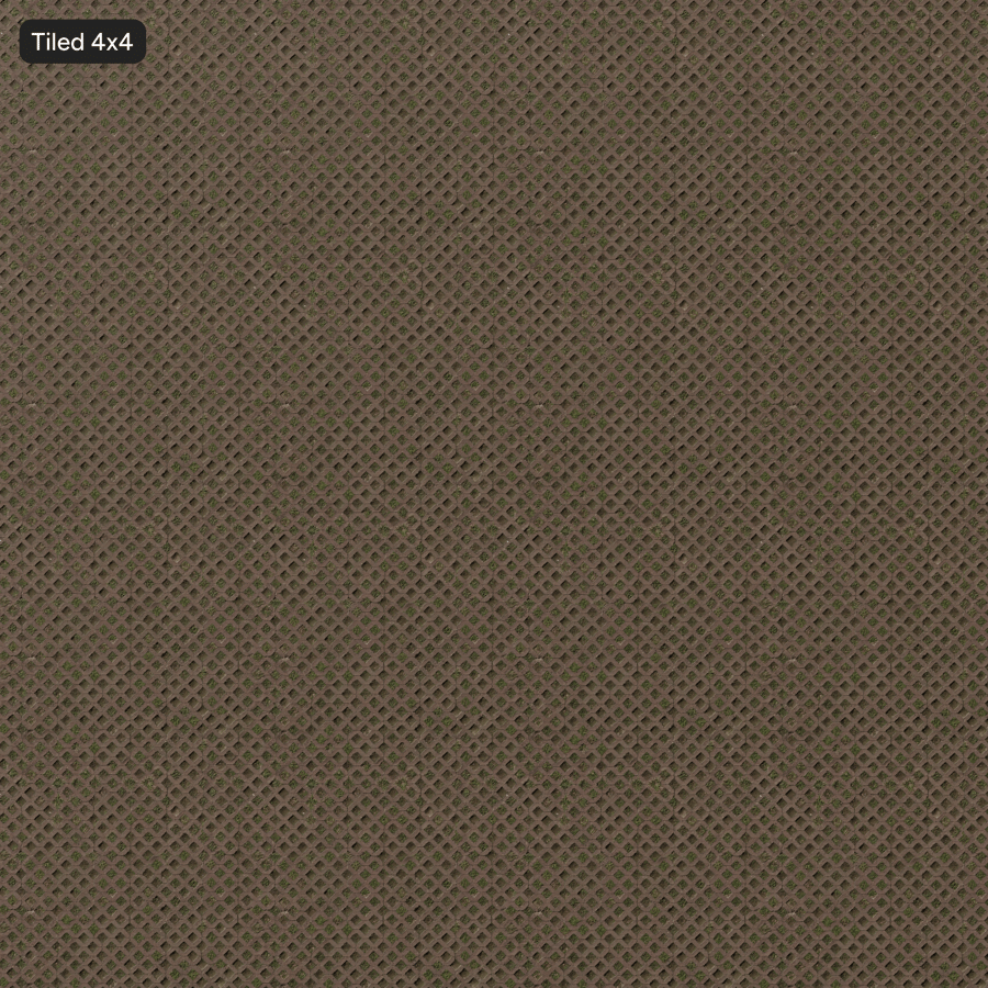 Grass on Diamond Patterned Eco Stone Paver Texture
