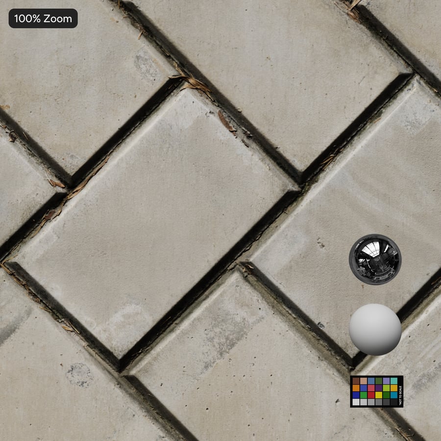 Textura de parede de contenção em blocos de concreto polido com padrão em espinha