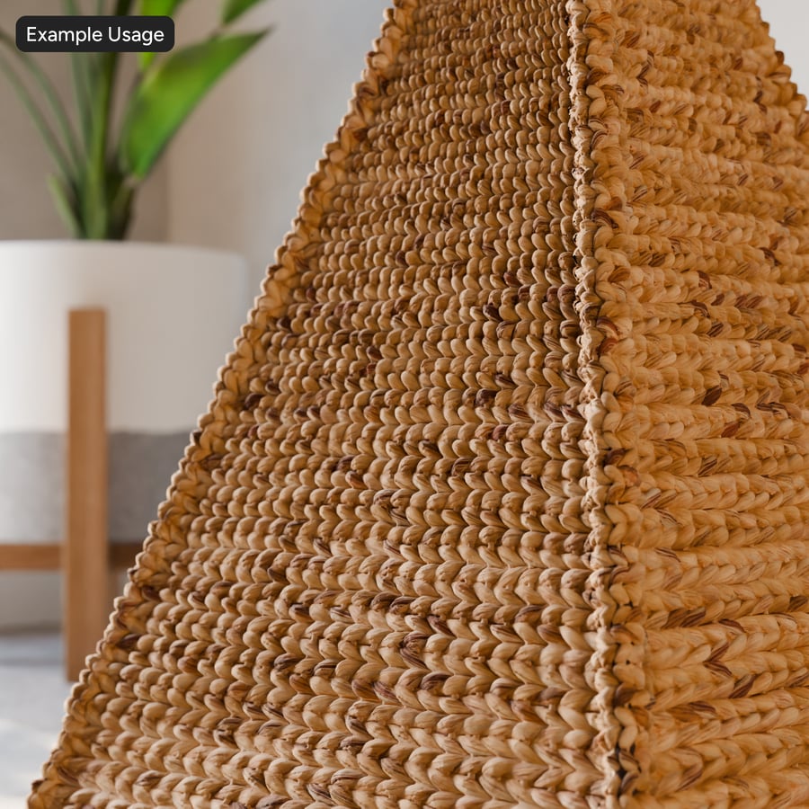 Textura de trama Chevron Banana Leaf, Caramelo