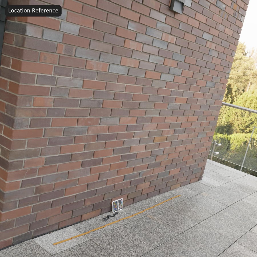 Pürüzsüz Uzun Tuğla Duvar Dokusu