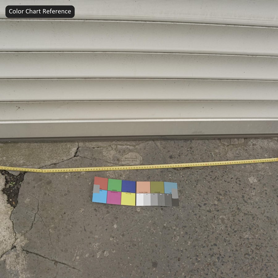 Corrugated Metal Garage Wall Texture