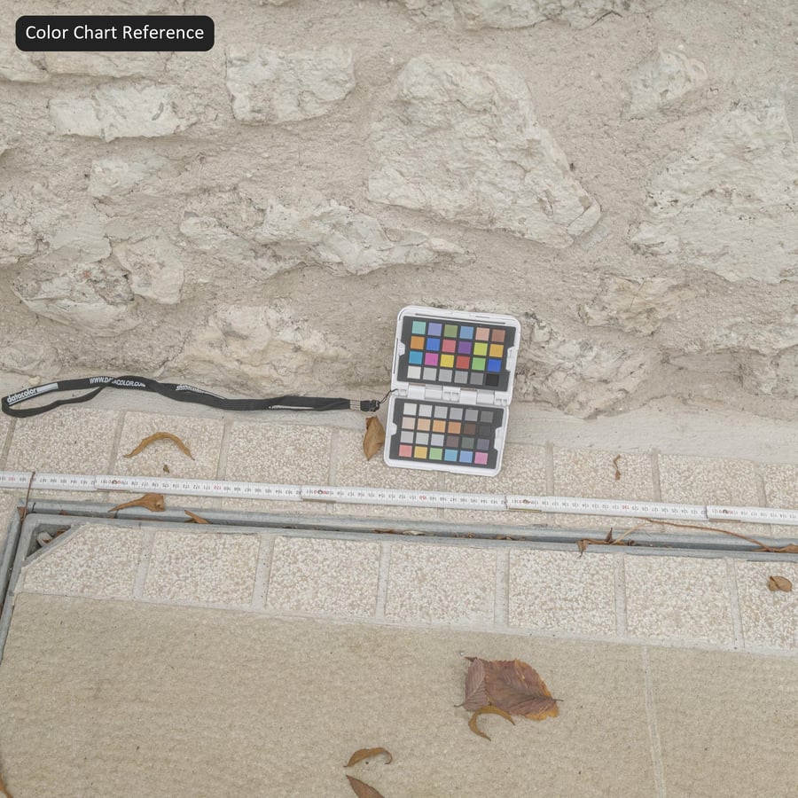 Rubble Limestone Wall Texture, Cream White