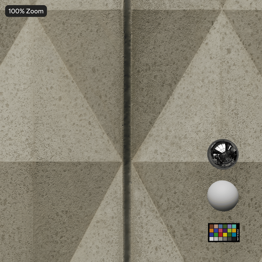 Texture murale décorative 3D en béton moucheté, blanc